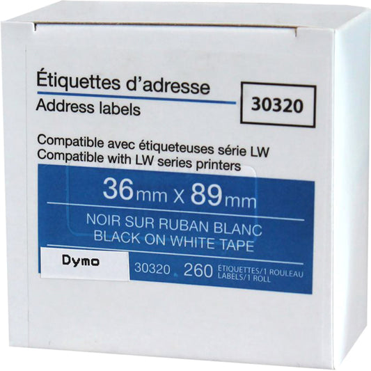 Alternative for Dymo 30320 Premium Tape Address Labels