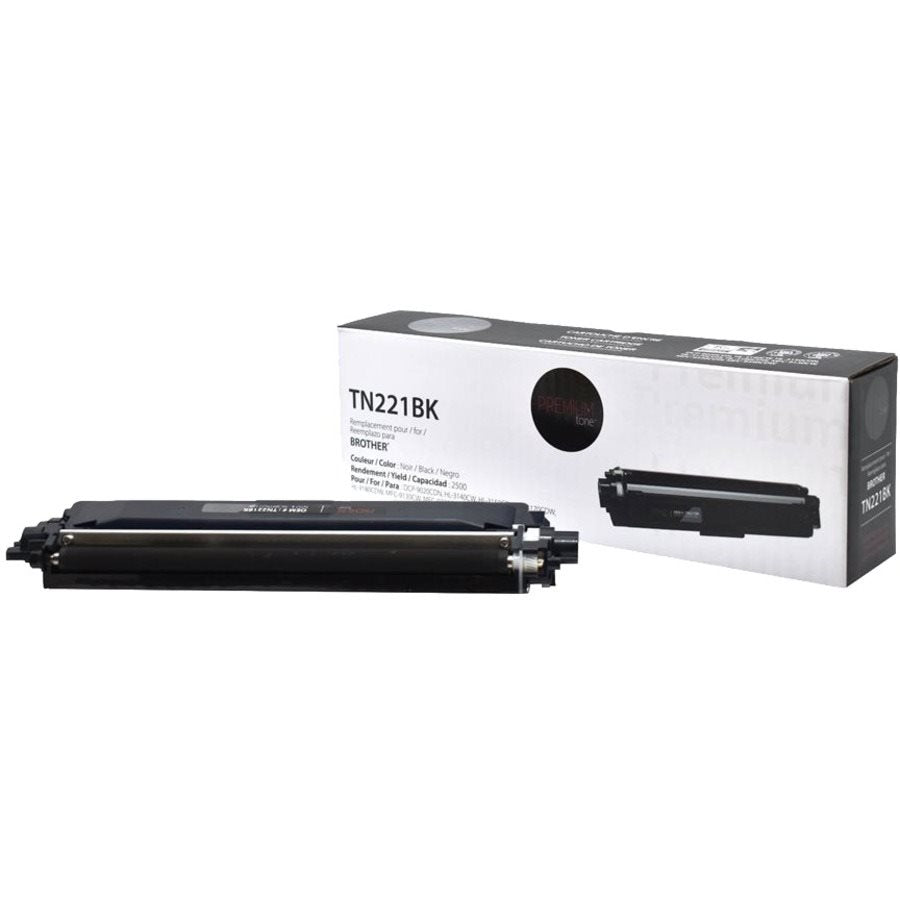 Brother TN221 Compatible Black Premium Tone 2.5K